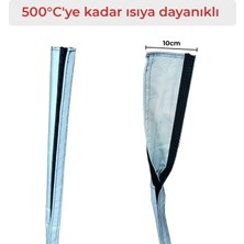 Nivofire Kablo Koruma Toplama Kılıfı Isıya Dayanıklı 10CM - 1mt