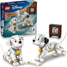 LEGO Disney Classic Lucky ve Penny 101 Dalmaçyalı Köpek Yavruları 43271-6 Yaş ve Üzeri Kız ve Erkek Çocukla... + 2 LEGO