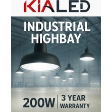 Kialed Kıaled Armatür 200W Endüstriyel Highbay