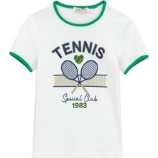 Orıgınal Marınes Original Marines Tennis Tişört - Beyaz