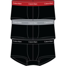 Calvin Klein Erkek Marka Logolu Elastik Bantlı Günlük Kullanıma Uygun Siyah4 Boxer LV00NB4389 0AZ