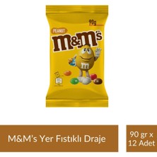 M&m's Yer Fıstıklı Draje 90 gr x 12 Adet