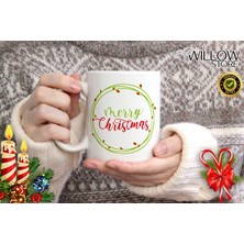 Willow Store Merry Christmas ,noel Temalı Porselen Kupa Bardak,yılbaşı,merry Christmas,hediyelik 90