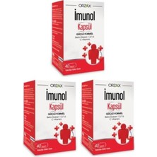 Orzax Imunol Kapsül 40'lı - 3'lü