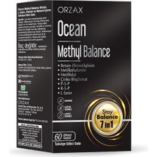 Orzax Methyl Balance Takviye Edici Gıda 60 Kapsül - Dezenfektan Hediyeli (%72 Alkol)