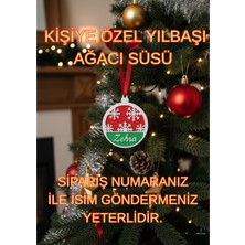 Muggle Design Kişiye Özel Isimli Yılbaşı Ağacı Süsü | 3D Baskı | Isme Özel Yeni Yıl Hediyesi |