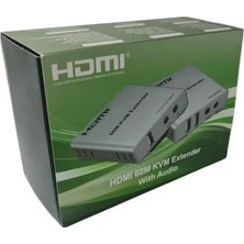HDMI Kvm Extender 60MT Uzatma Adaptörü Cat5 Cat6