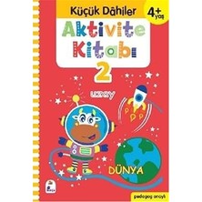 İndigo Kitap Aktivite Kitabı 2 - Küçük Dahiler 4+Yaş: Pedagog Onaylı + Sevimli Kurbağa Murti (Ciltli) + 30 Kitap Set