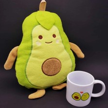 Epilons Avokado Yastık ve Kupa Seti