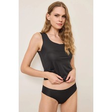 Lyyn Iz Yapmayan Siyah Lazer Kesim Külot