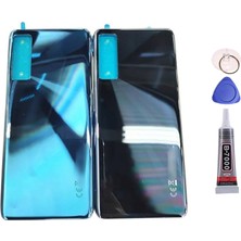 Yedcom TCL 20L Mavi Arka Pil Batarya Kapağı Arka Kapak Yapıştırıcı Ve Tamir Seti Set