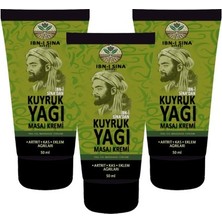 Natural Creams Ibn-I Sina Kuyruk Yağı Sırt Bel Kas Iskelet Harici Uygulama 50ML Krem x 3ADET