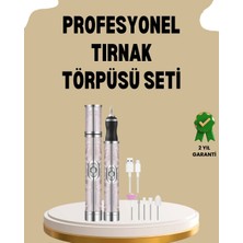 Alvo Store Buğz USB Şarjlı Profesyonel 20.000 Rpm Elektrikli Oje Sökücü ve Tırnak Bakım Aleti