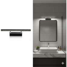 K2 KSL154 Modern Flüt LED Banyo Apliği (4200K Doğal Beyaz Işık)