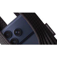 Awei Tüm Telefonlarla Uyumlu iPhone Pocket Issey Mıyake Örgü Çapraz Telefon Çantası Askısı 80CM