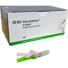 Bd Vacutainer Eclipse Iğne Ucu 21G X1-1/40.8 x 32MM 48 Adet