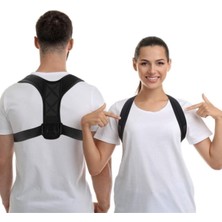 Özbience Unisex Siyah Standart Beden Dik Duruş Korsesi, Şık ve Konforlu Tasarım