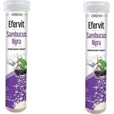 Orzax Efervit Sambucus Nigra Efervesan 20 Tablet - 2'li