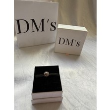 DMs Silver Kalbini Aç Kafes Işi Gümüş Charm'ı