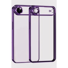 Buğz Apple Iphone 17 Air Razer Lensli Silikon - Açık Mor