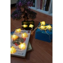 Mytechcat® Metal Örgülü Çam Ağacı Şeklinde Günışığı Şerit LED Işık Zinciri