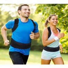 Özbience Unisex Dik Duruş Korse, Manyetik Omuz ve Bel Destekli Sırt Korse