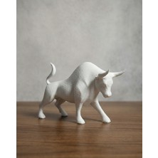 Baylin 3D Dekoratif Boğa Biblo Ev Dekorasyonu