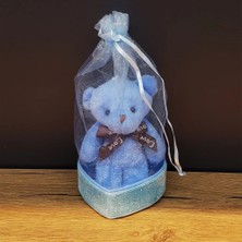 Epilons Mavi Hediyelik Kese Içinde Ayıcık