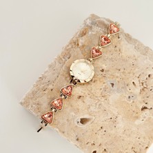 Vesce Atelier Lagoa Saat Gold Pembe Taş