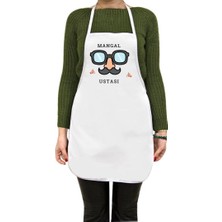 Çılgıntrend Kişiye Özel Mangal Ustası Tasarımlı Mutfak Önlüğü – Yetişkin ve Çocuk Boy Seçenekli