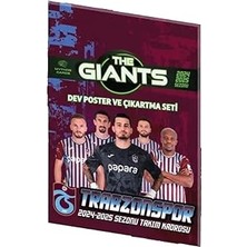Tuncel Store Mythos Cards - Trabzonspor The Giants 2024/25 Sezonu Dev Poster ve Çıkartma Seti