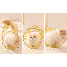 Bsre Katlanabilir Kedi Tüneli - File Dokulu