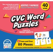Martı Yayınları Cvc Word Puzzles - Eğitici Yapboz