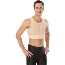 Özbience 244 Erkek Jinekomasti Fermuarlı Kısa Korse, Şık ve Konforlu Tasarım