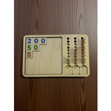 Mind of Toys Basamaklı Sayı Kurma Seti, Basamak Değeri Öğrenimi, Çift Materyalli, Renkli Çubuklar, Taban Blokları