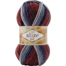 Alize 5 Adet Maxi Batik El Örgü Ipi