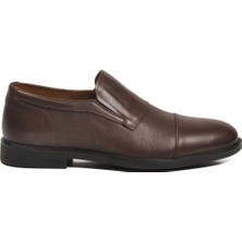 Aspor Kahve Hakiki Deri Erkek Klasik Ayakkabı