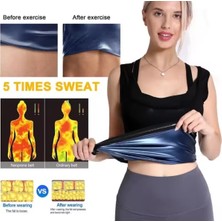 Özbience Kadın Termal Sauna Atlet Vücut Şekillendirici Sporcu Atlet L Bedeni