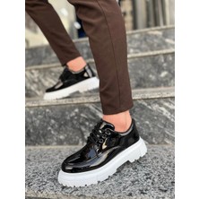 Kb-X6 Kuback Siyah Rugan Günlük Erkek Ayakkabı