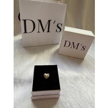 DMs Silver Ufak Ufak Mavi Yıldızlar Gümüş Charm'ı