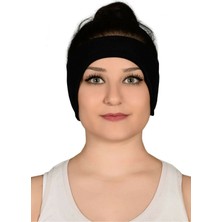 Özbience 2 Adet Siyah Unisex Kulak Bandı, Konforlu ve Şık Tasarım