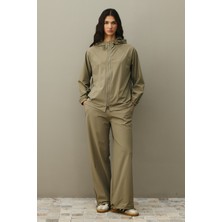 Fahhar Kapüşonlu Light Touch Takım Küf Yeşili