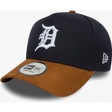 New Era Detroit Tigers Mlb Suede Unisex Siyah/kahverengi Şapka.-