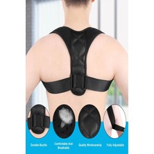 Özbience Ayarlanabilir Omuz Destekli Ortopedik Dik Duruş Korsesi