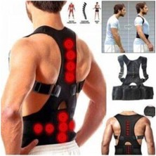 Özbience Dik Duruş Destekleyici Manyetik Spor Bel ve Sırt Kemeri