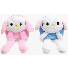 Epilons Işıklı Peluş Oynar Kulaklı My Melody ve Cinnamoroll Sırt Çantası