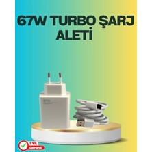 VeraGlobe Buğz 67 Watt Type C Turbo Şarj Seti Tcl 20 30 50 Uyumlu