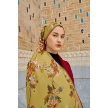 Ed Scarf Hardal Ed  Scarf Leyha Yün Ipek Şal
