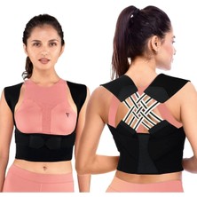 Özbience Dik Duruş Korsesi, Postür Düzeltici, Ayarlanabilir, Medikal, Kadın ve Erkek