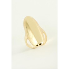 SiHako Oval Metal Yüzük